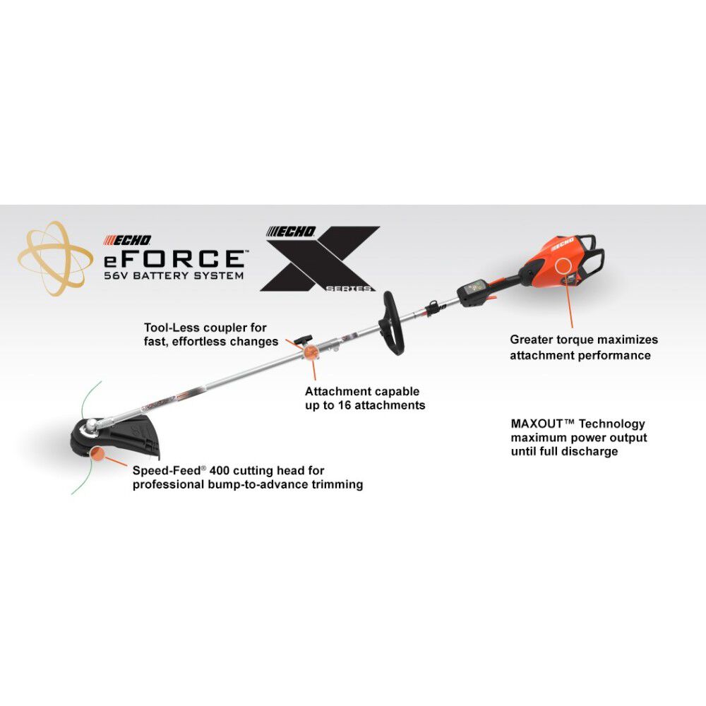 X Series 56V eFORCE 16 PAS Speed Feed 400 Trimmer (Bare Tool) DPAS-2600SBBT