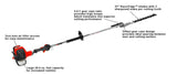 X Series Hedge Trimmer HCA-2620