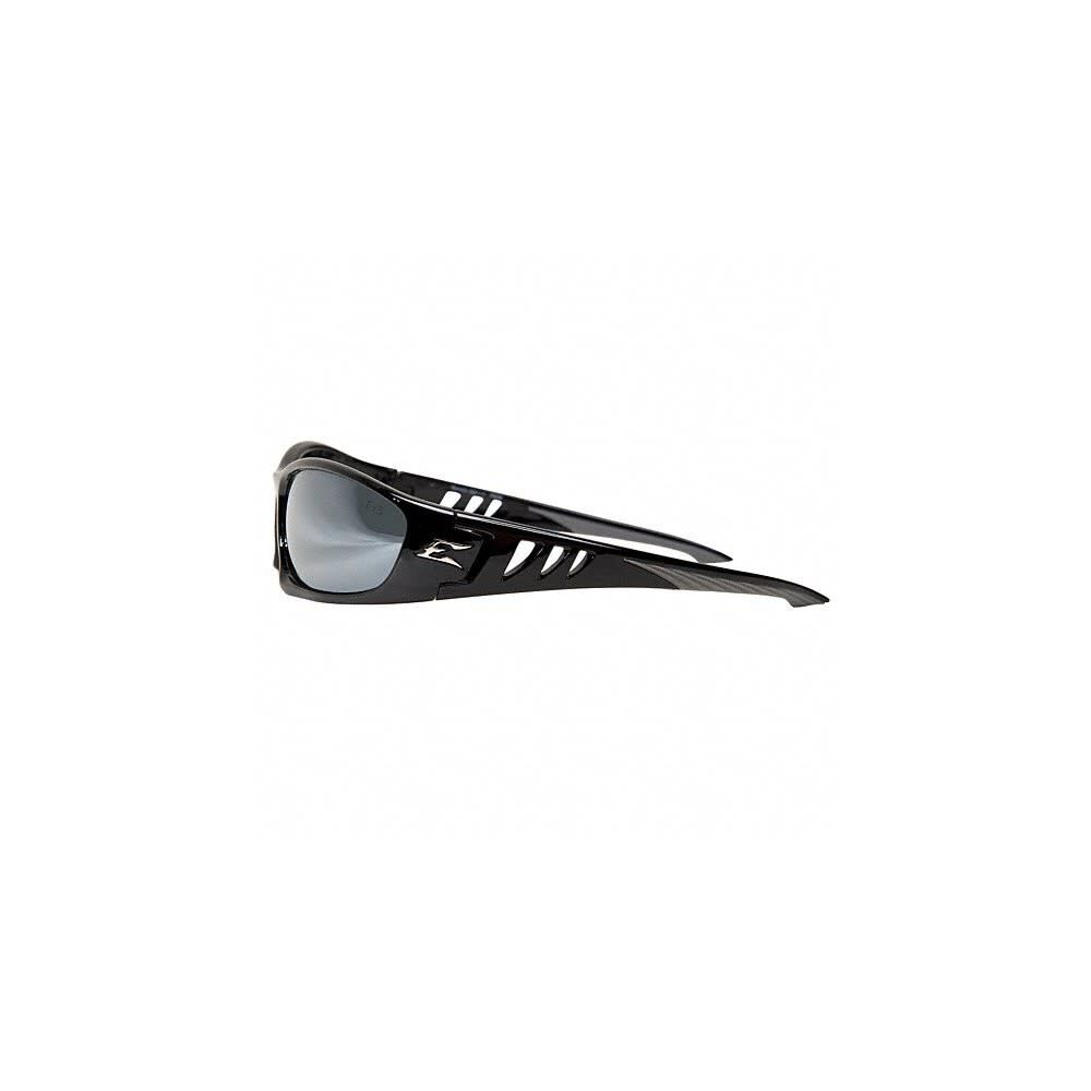 Baretti Safety Glasses Black Frame Silver Mirror Lens SB117