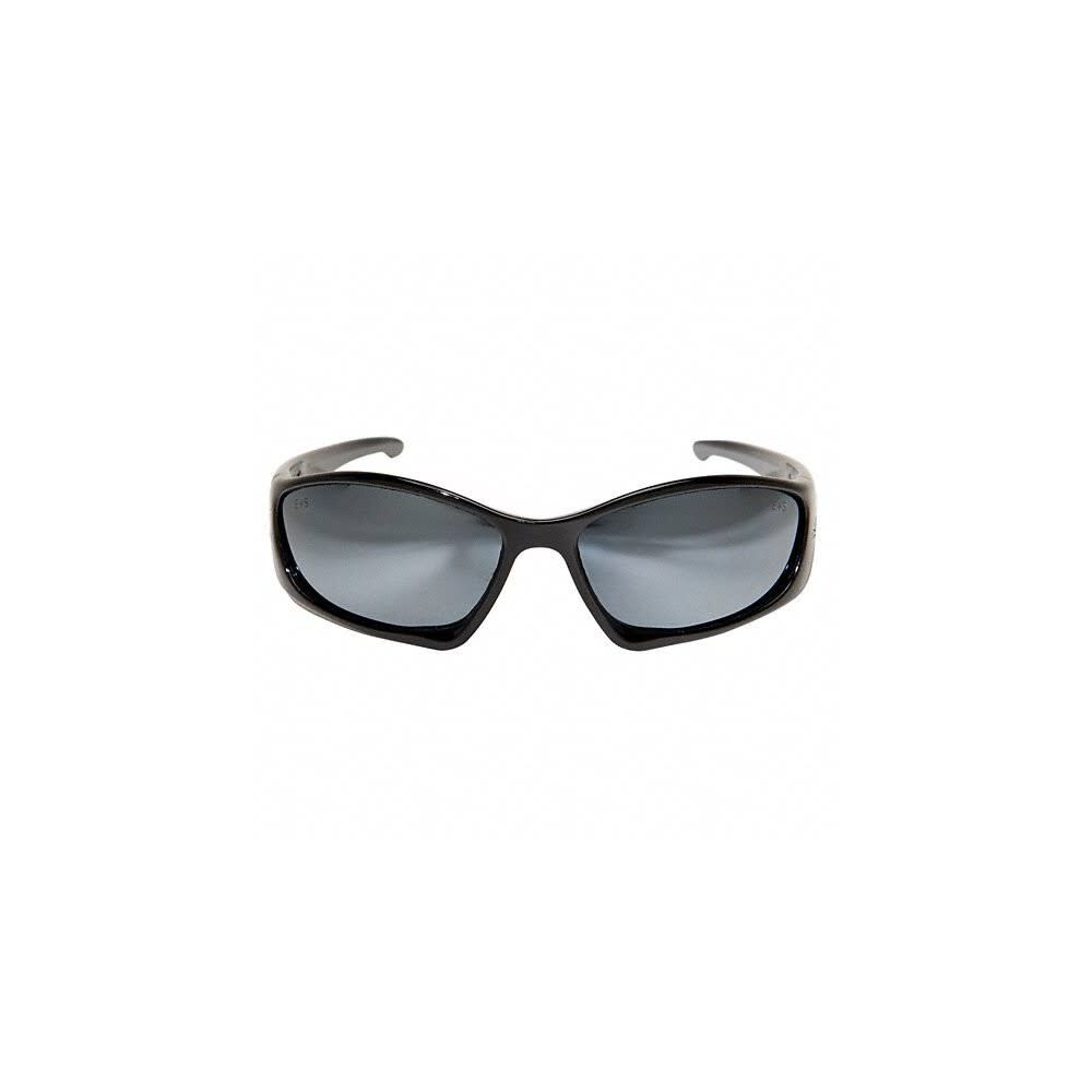 Baretti Safety Glasses Black Frame Silver Mirror Lens SB117