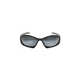 Baretti Safety Glasses Black Frame Silver Mirror Lens SB117