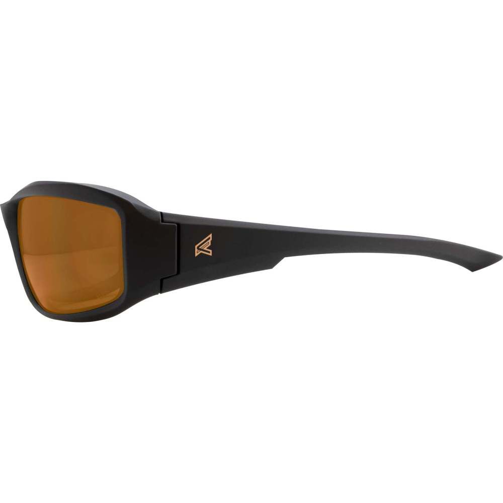 Brazeau Black Frame Polarized Copper Lens TXB235