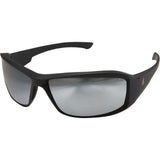 Brazeau Black Frame Silver Mirror Lens XB137