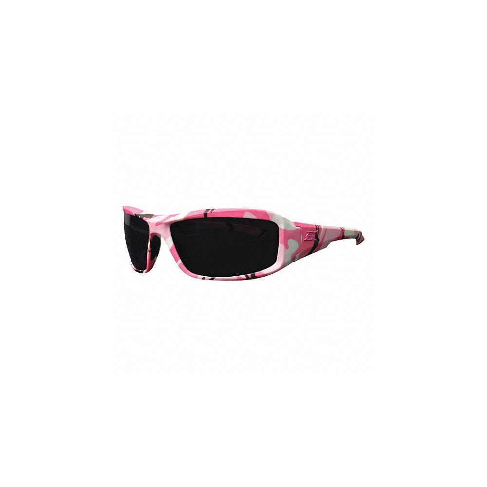 Brazeau Safety Glasses Pink Camo Frame Smoke Lens XB116-H1