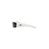 Brazeau Torque Safety Glasses White Frame Smoke Lens XB146