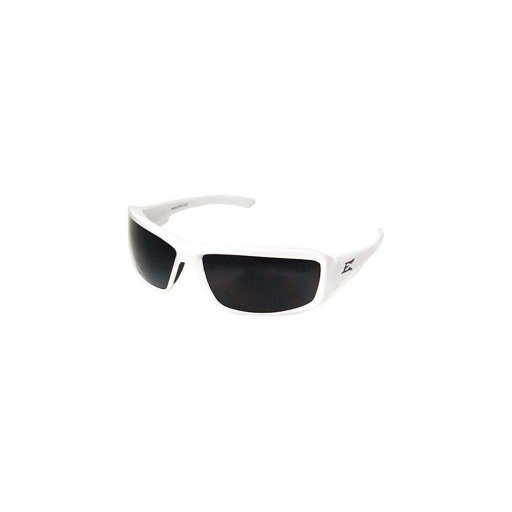 Brazeau Torque Safety Glasses White Frame Smoke Lens XB146