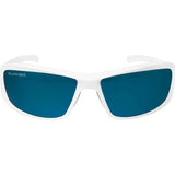 Brazeau White Frame Polarized Blue Lens TXBAP248