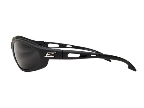 Dakura Polarized Safety Glasses Black Frame Smoke Lens TSM216