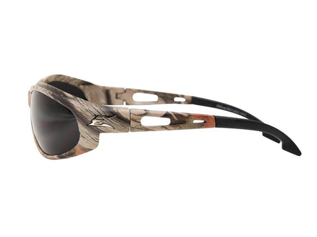 Dakura Safety Glasses Camo Frame Smoke Lens SW116-CF