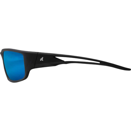 Kazbek Silver & Black Frame Blue Mirror Lens SK118