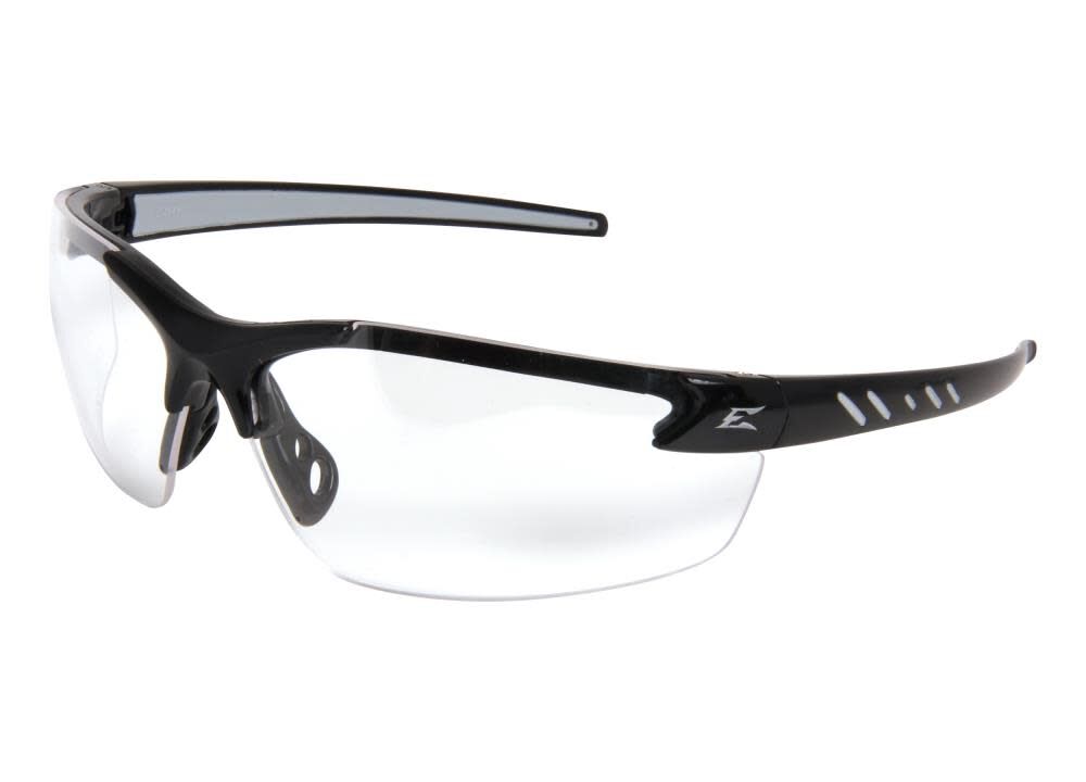 Zorge G2 Safety Glasses Black Frame Clear Lens DZ111-G2