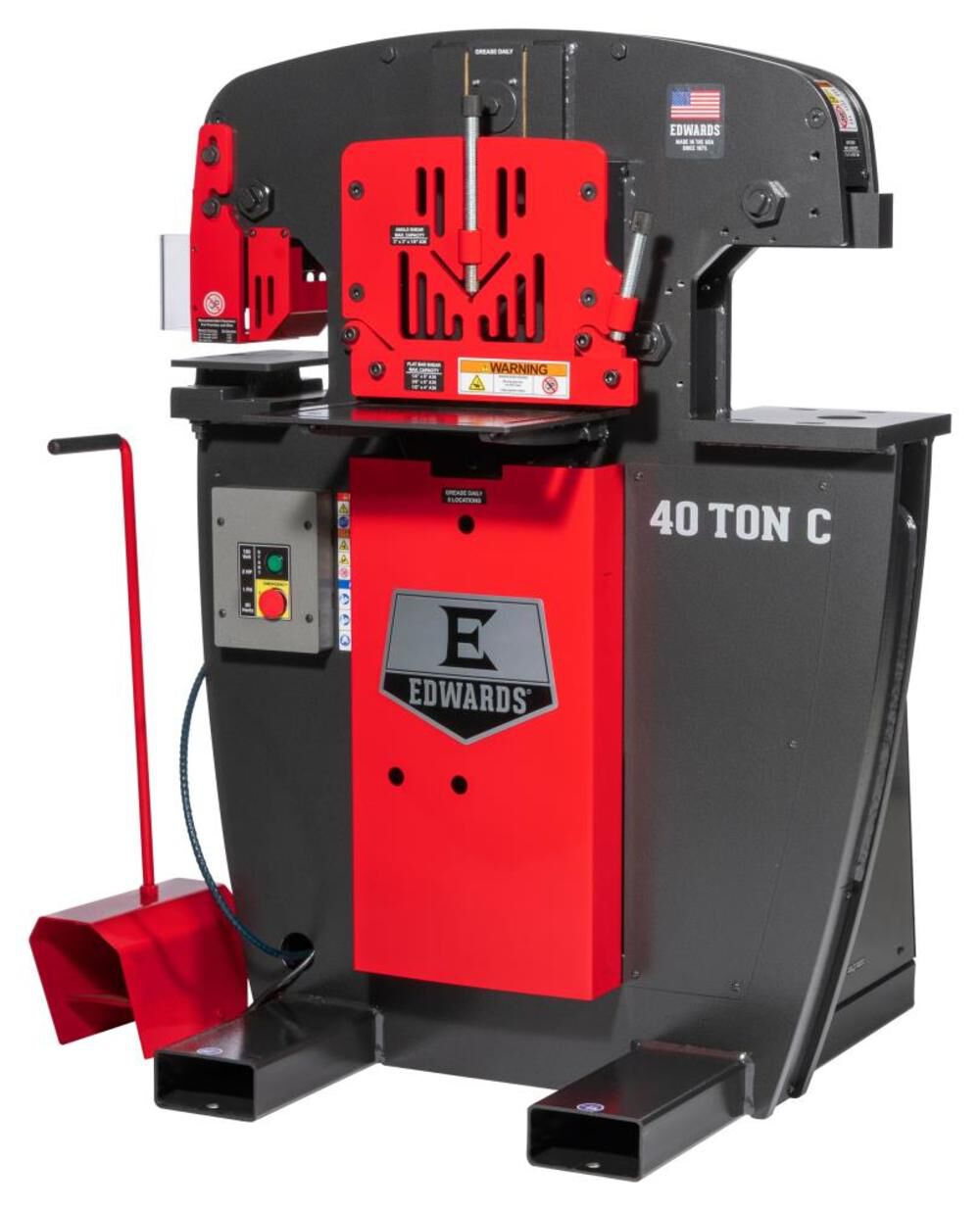 40 Ton C Ironworker 1 Phase 115 Volt IW40C-1P120