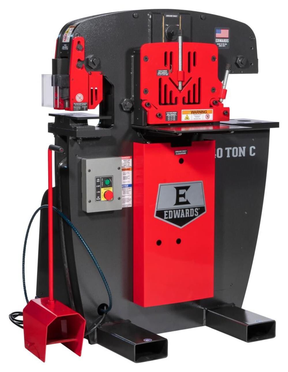 40 Ton C Ironworker 1 Phase 115 Volt IW40C-1P120