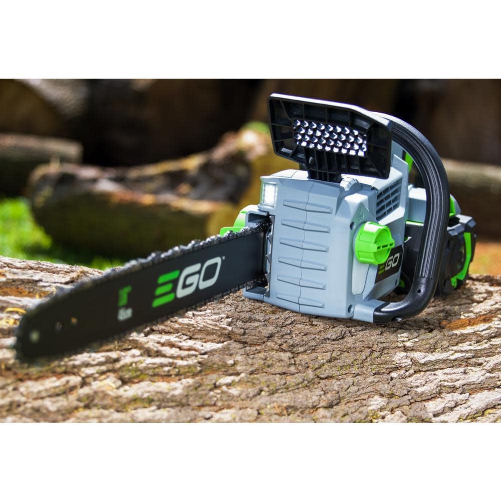 POWER+ 56-volt 18-in Brushless Battery 5 Ah Chainsaw (Battery and Charger Included) CS1804