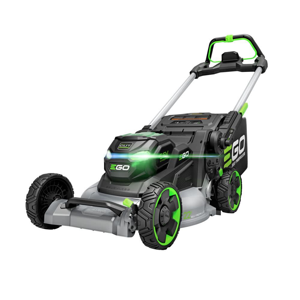 22 Inch Self-Propelled Lawn Mower Kit with 10Ah Battery & Turbo Charger LM2206SP