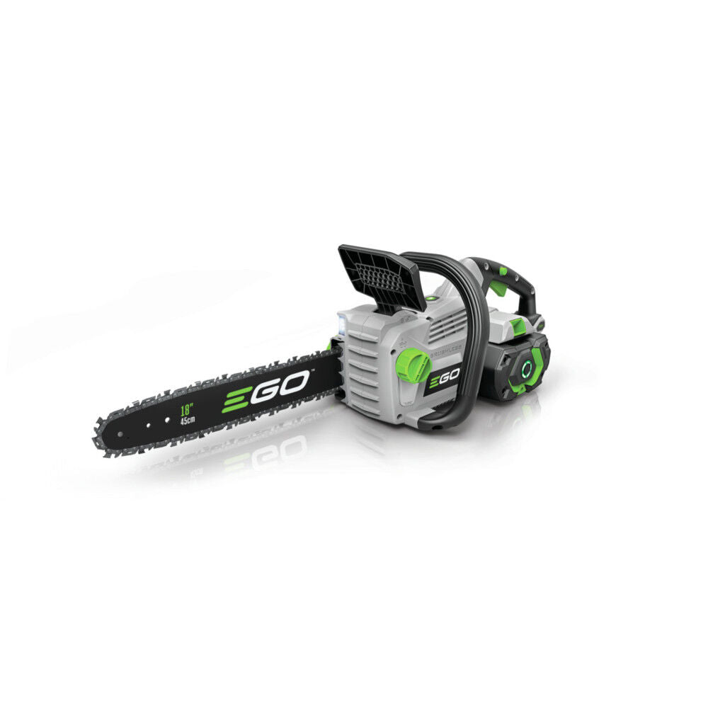 POWER+ 56-volt 18-in Brushless Battery 4 Ah Chainsaw (Battery and Charger Included) CS1803