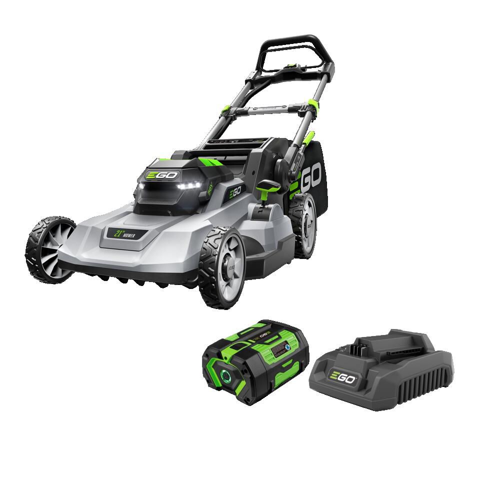 POWER+ 56-volt 21-in Cordless Push Lawn Mower 6 Ah (1-Battery and Charger Included) LM2114