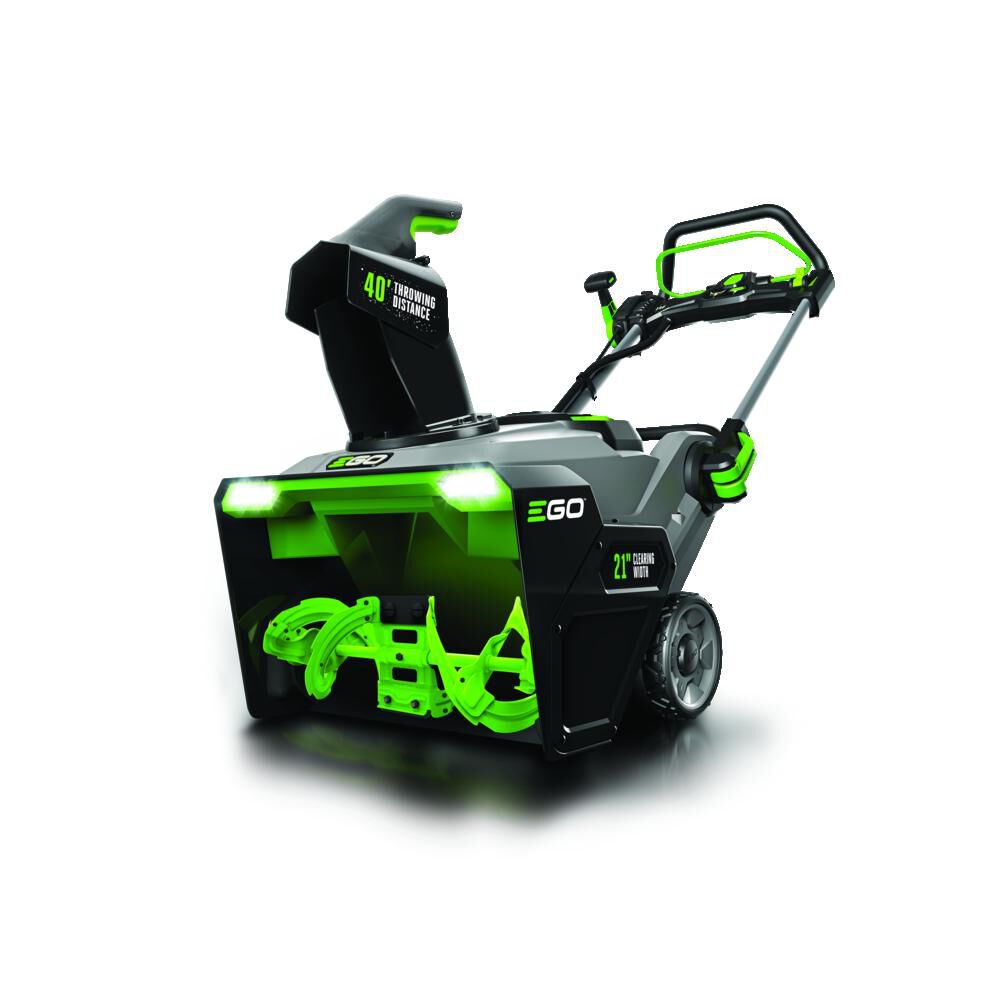 POWER+ Peak Power 56-volt 21-in Single-stage Push Battery Snow Blower 5 Ah (Battery and Charger Not Included) SNT2110