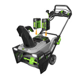 POWER+ 56-volt 21-in Single-stage Push Battery Snow Blower 5 Ah (Battery and Charger Included) SNT2102