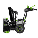 POWER+ Peak Power 56-volt 24-in Two-stage Self-propelled Battery Snow Blower (Battery and Charger Not Included) SNT2400