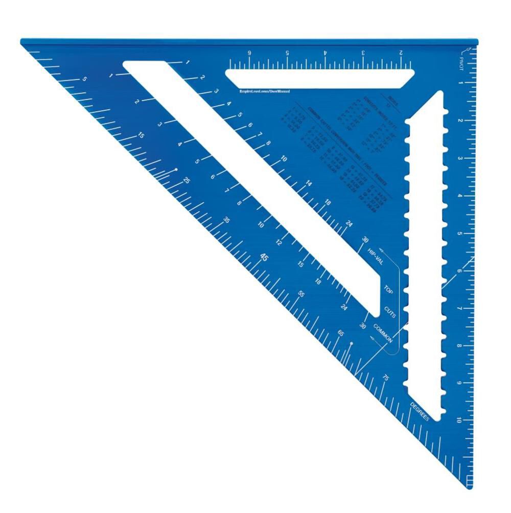 12 in. True Blue Laser Etched Rafter Square E3992