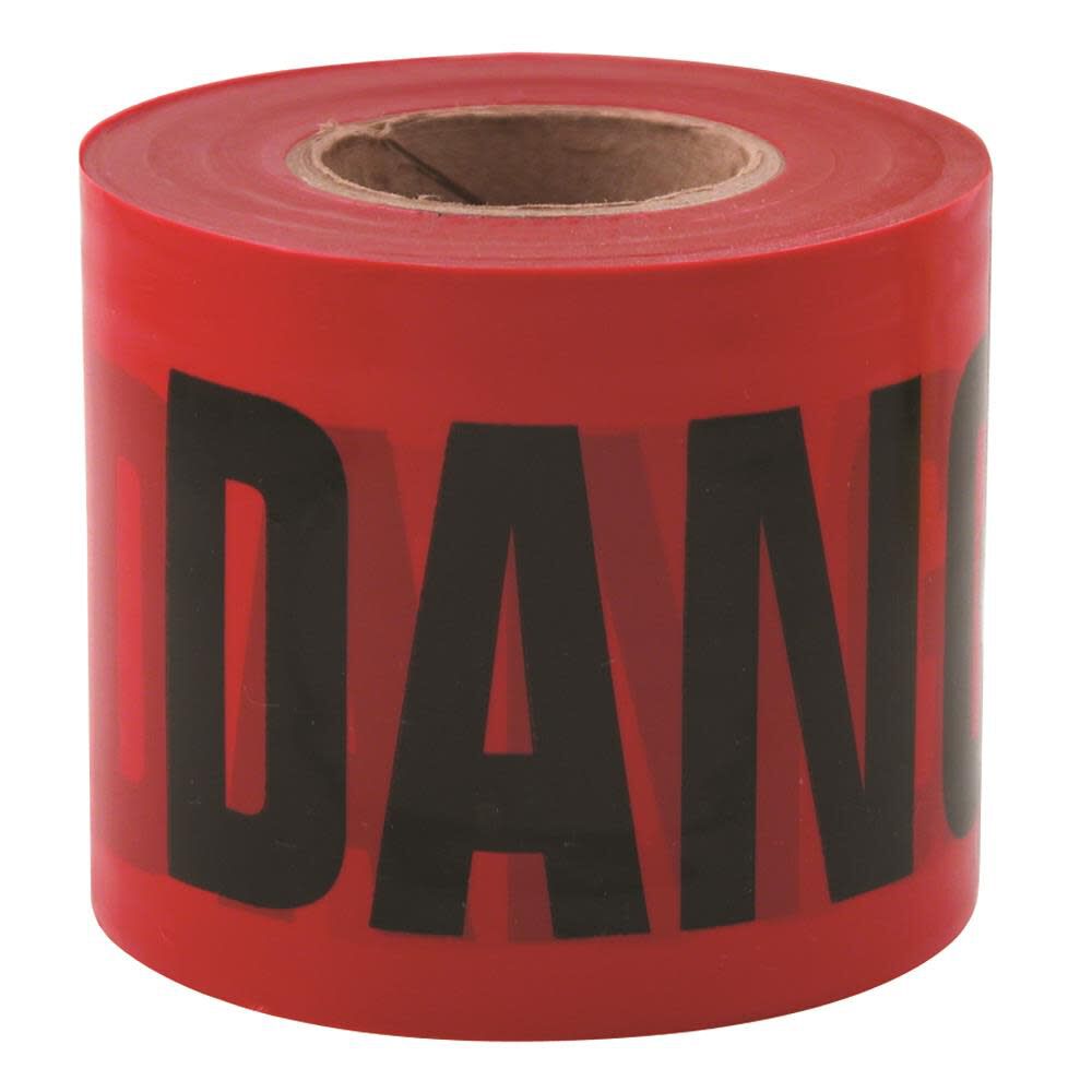 200 Ft. x 3In. Red Danger Tape 77-0204