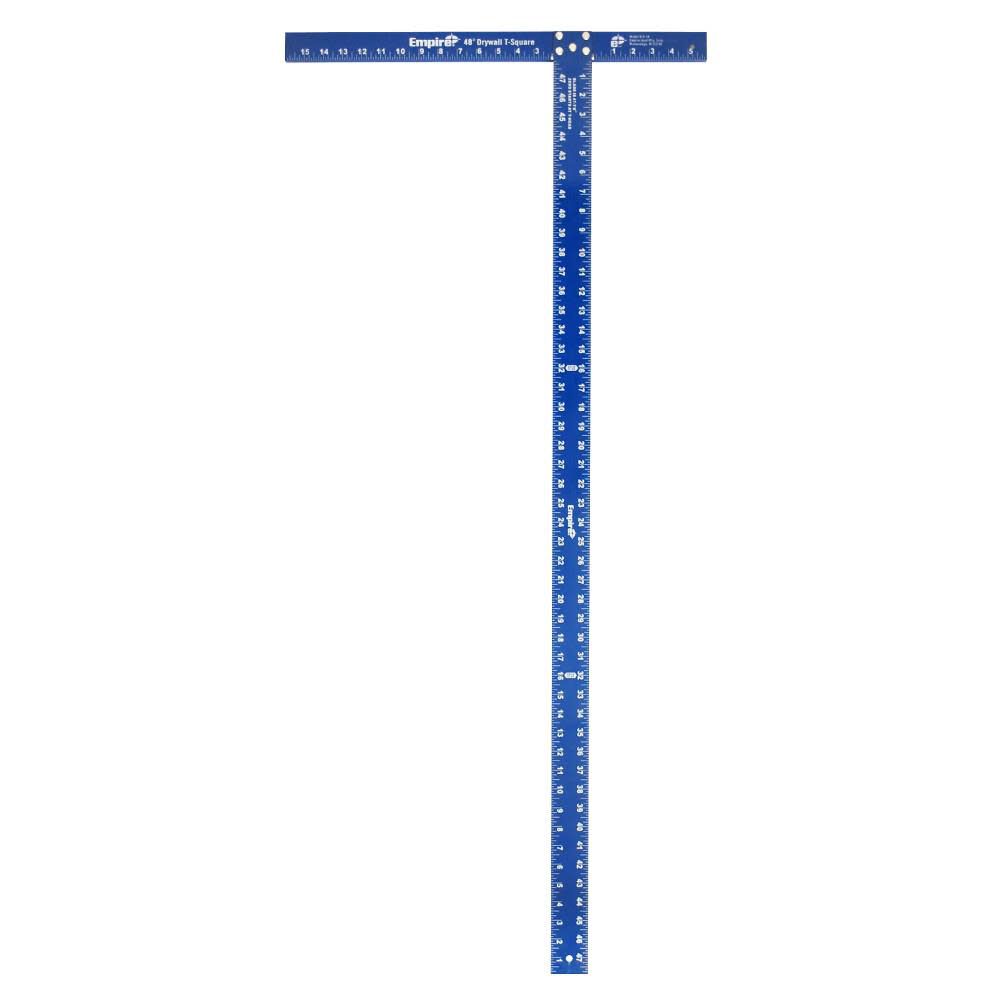 48 in. Blue Drywall T-Square 410-48