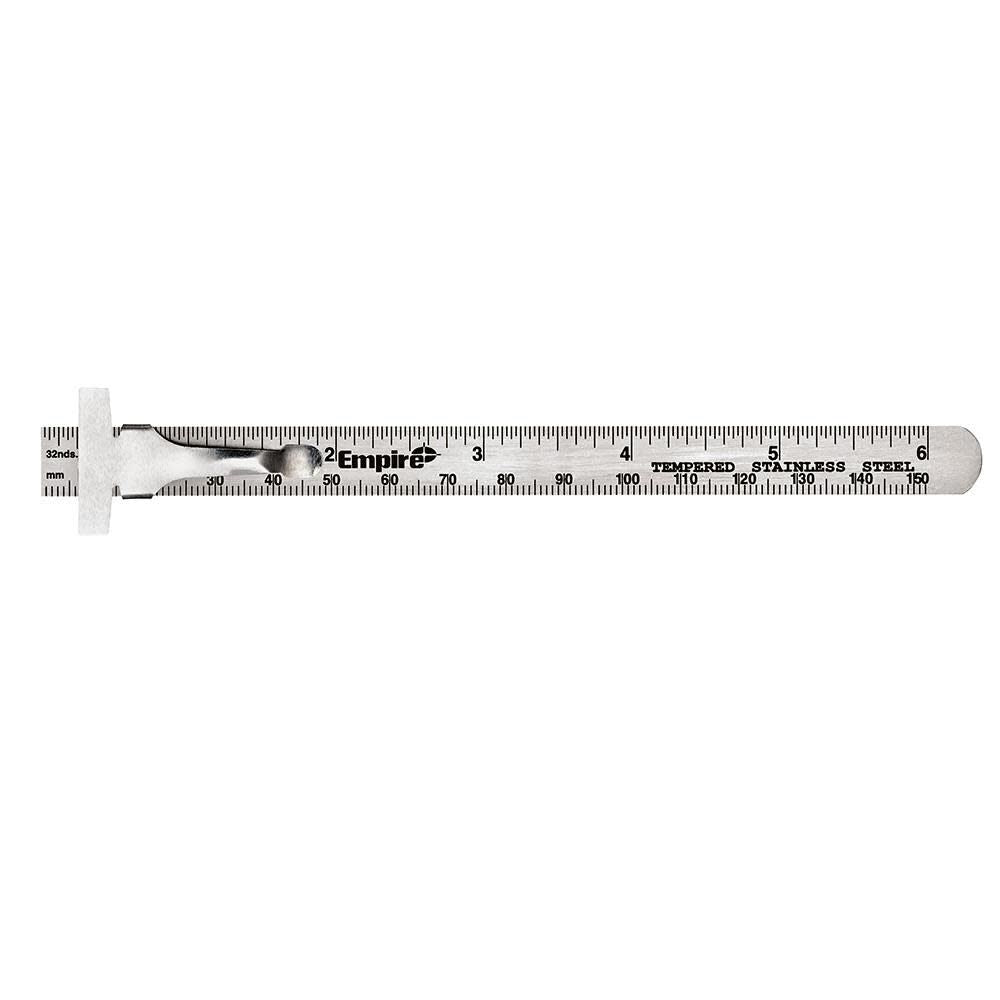 6 Pocket Ruler Stainless Steel 2730