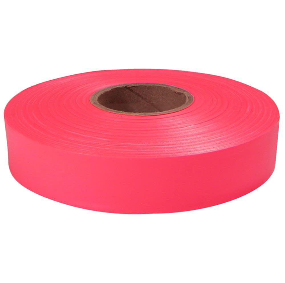 600 ft. x 1 in. Pink Flagging Tape 77-063