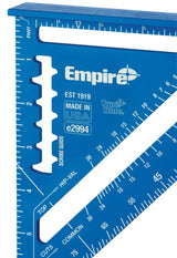 7 in. True Blue Laser Etched Rafter Square E2994