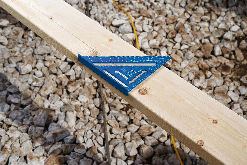 7 in. True Blue Laser Etched Rafter Square E2994