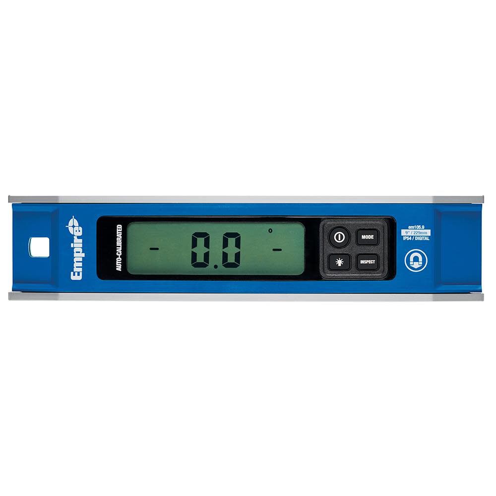 9 in. Magnetic Digital Torpedo Level EM105.9