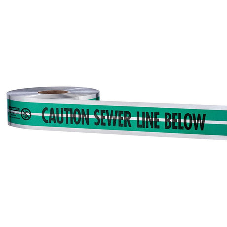 Level MAGNATEC Premium Detectable Tape Sewer Line 31-052