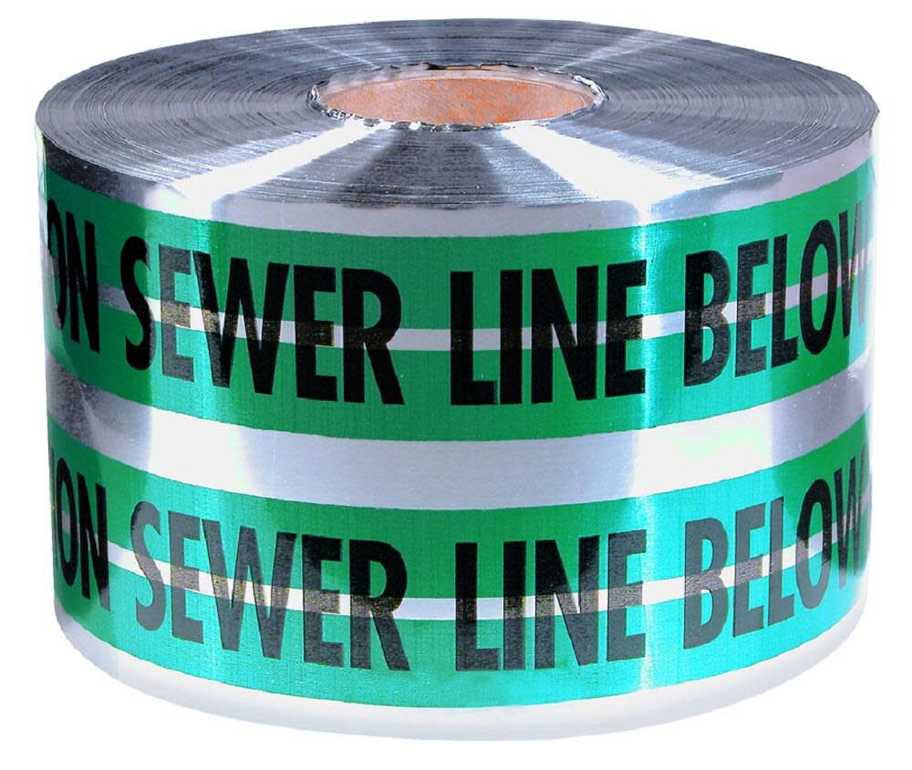 MAGNATEC Premium Detectable Tape Sewer Line 31-055