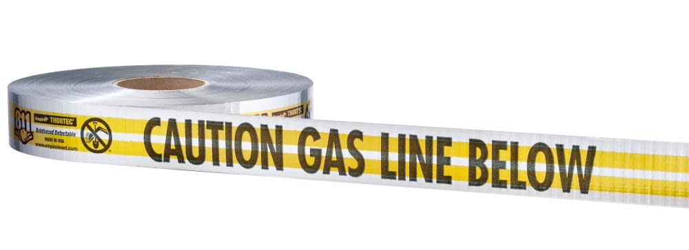 THORTEC Premium Detectable Tape Gas Line 38-027