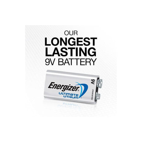 9V Non-Rechargeable Lithium Battery 1pk L522BP