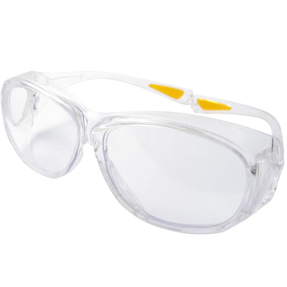 606 Over-The-Glass Safety Glass Clear Anti-Fog Lenses 15656