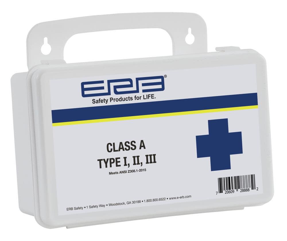 ANSI 2015 Class a First Aid Kit Plastic Box 28888