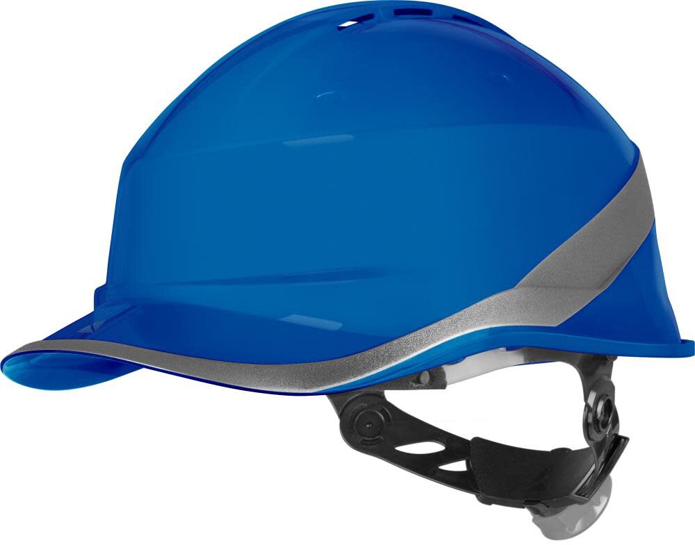 Diamond Safety Helmet ABS Vented Blue DIAM6WTRBL