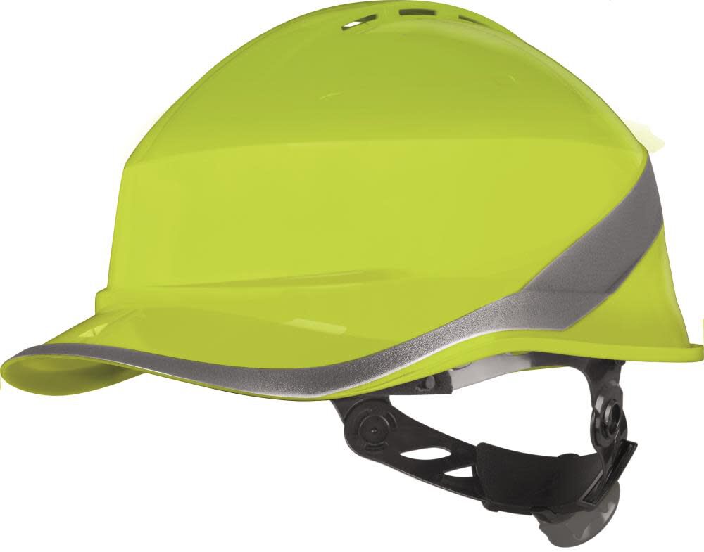 Diamond Safety Helmet ABS Vented Yellow DIAM6WTRJAFL