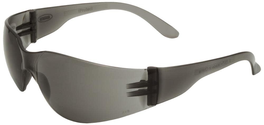 IPROTECT Safety Glasses - Gray Temple/Gray Lens 17941