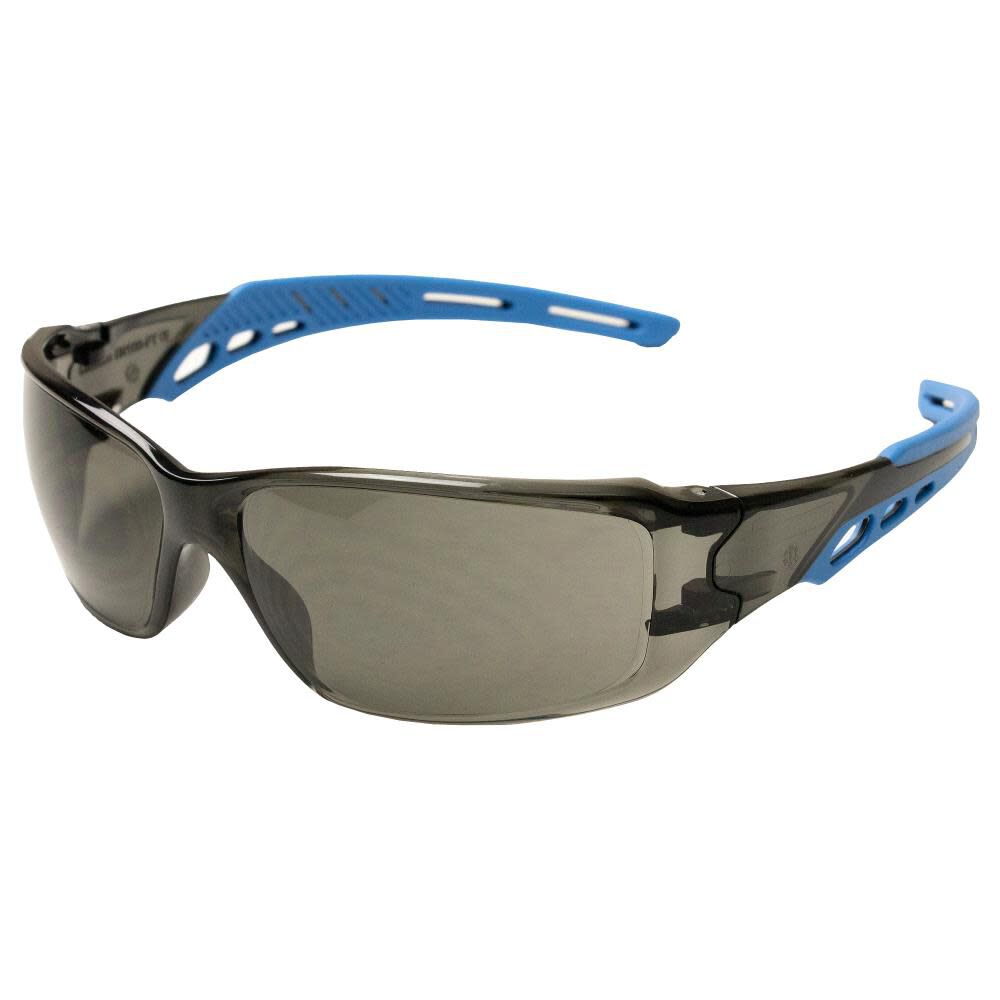 Kick Safety Glasses Anti Fog Blue/Gray 17507