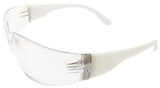 Lucy Safety Glasses White Temples Clear Anti Fog Lenses 17943