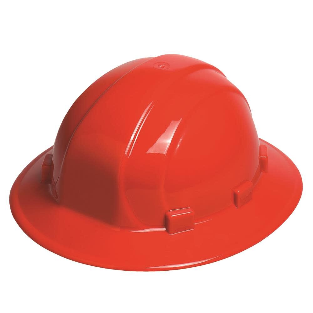 Omega II Full Brim Hard Hat - Red 19504