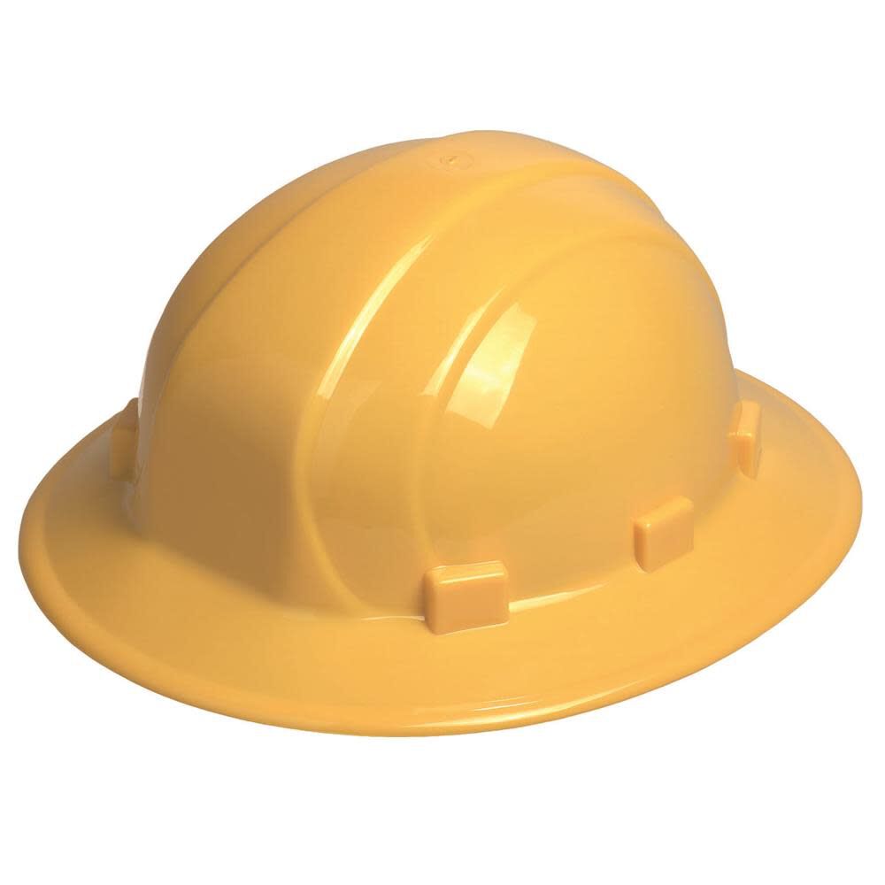 Omega II Full Brim Hard Hat - Yellow 19502