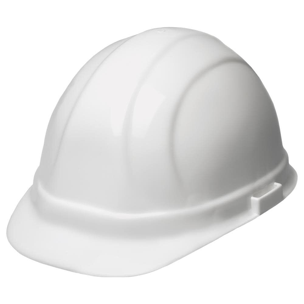 Omega II Ratchet Suspension Hard Hat - White 19951