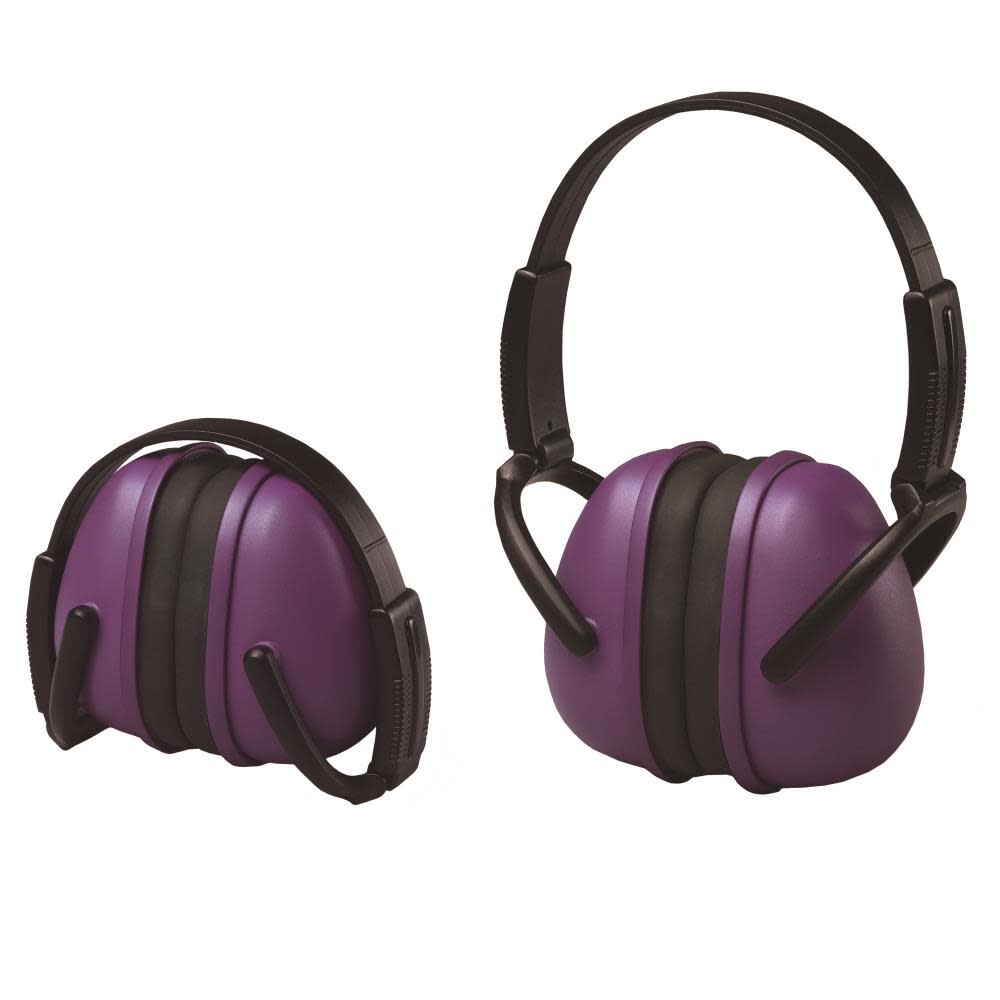 Purple Foldable Ear Muffs 14243