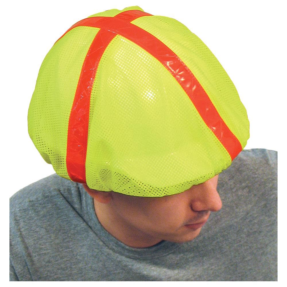 S291 Hi Viz Lime Hard Hat Cover 13760