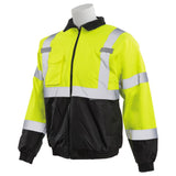 W105 HVL/Black Bottom Value Bomber Jacket Hi-Viz 3X 63949