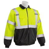 W105 HVL/Black Bottom Value Bomber Jacket Hi-Viz 3X 63949